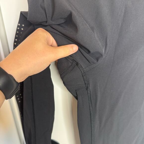 Lululemon X SoulCycle Ride & Reflect Tight 28" Black Full On Luxtreme Size 10 - Picture 4 of 8